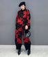 Geometric Pattern Top & Pants Co-ord